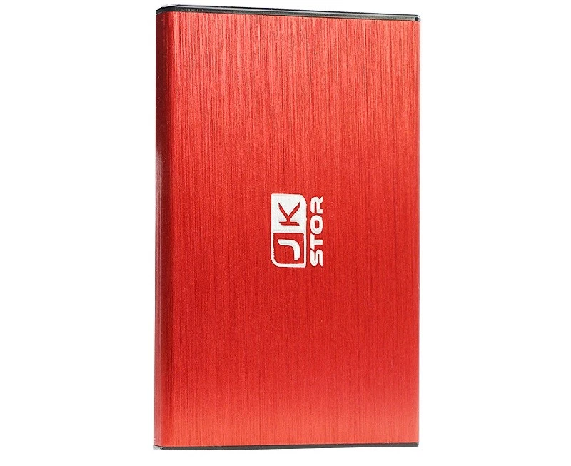 (JKStor) : 500GB External USB 3.0 Portable 2.5" SATA External Hard Drive  - RED - Image 4 of 4