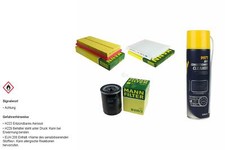 MANN-FILTER Filtersatz MANNOL Klimareiniger für Fiat Bravo II 1.4 Stilo