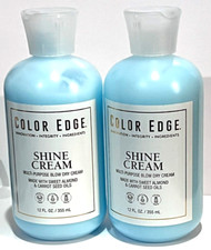 Color Edge Shine Cream with almond and carrot oil 12 oz. 2 PACK NEW FREE SHIPING