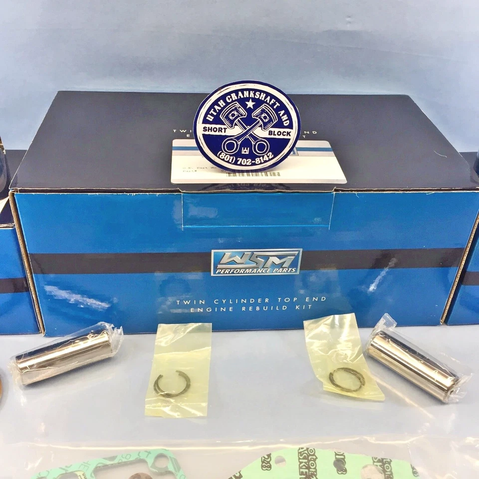 NUEVO 72,75 mm OVER WSM KIT DE EXTREMO SUPERIOR 1989-1993 YAMAHA 500 WAVE JAMMER WAVE RUNNER Foto 4 de 4