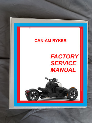 2020-2021 Can-Am  Ryker 600 900 ace motorcycle service manual free ship