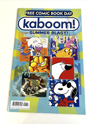 KABOOM Summer Blast Free Comic Book Day 2013 Boom Comics Garfield, Snoopy, Etc.