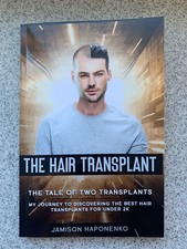 The Hair Transplant Book Jamison Haponenko Authors Copy Gift Loss True Story