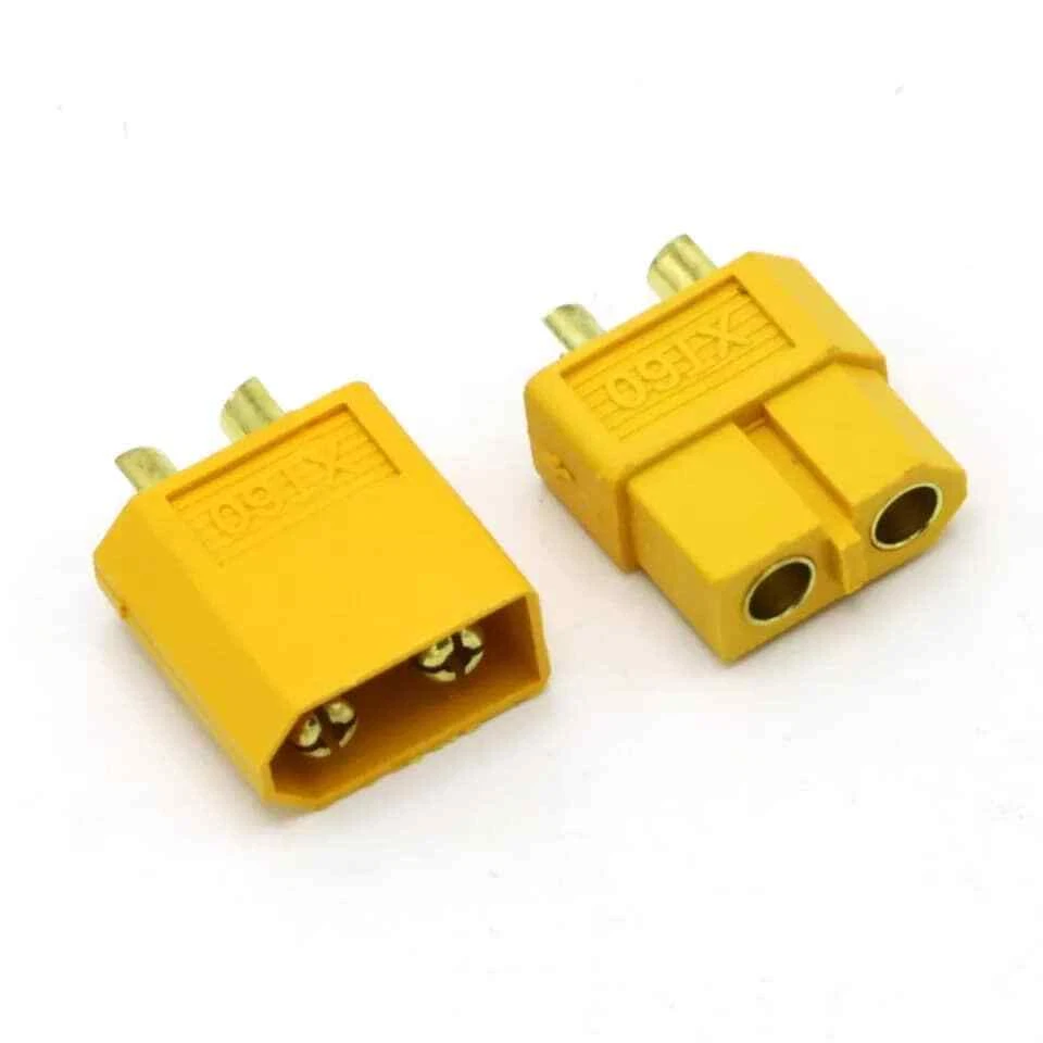 XT60 STECKER Buchse MALE Female Qualität Modellbau Adapter RC20 Kabel Lipo Akku - Bild 2 von 4