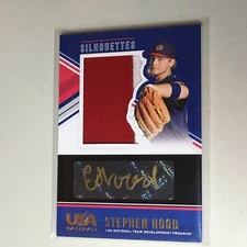 F54968 2018 USA Stars and Stripes Jersey/Auto /10 STEPHEN HOOD