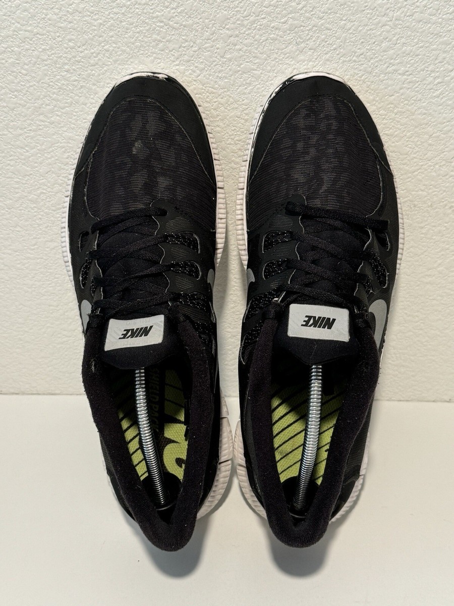 Nike Mens Free 5.0 Running Shoes Sz 12.5 Black H2O Repel Shield Leopard Print Nike Mens Free 5.0 Running Shoes Sz 12.5 Black H2O Repel  main image 2