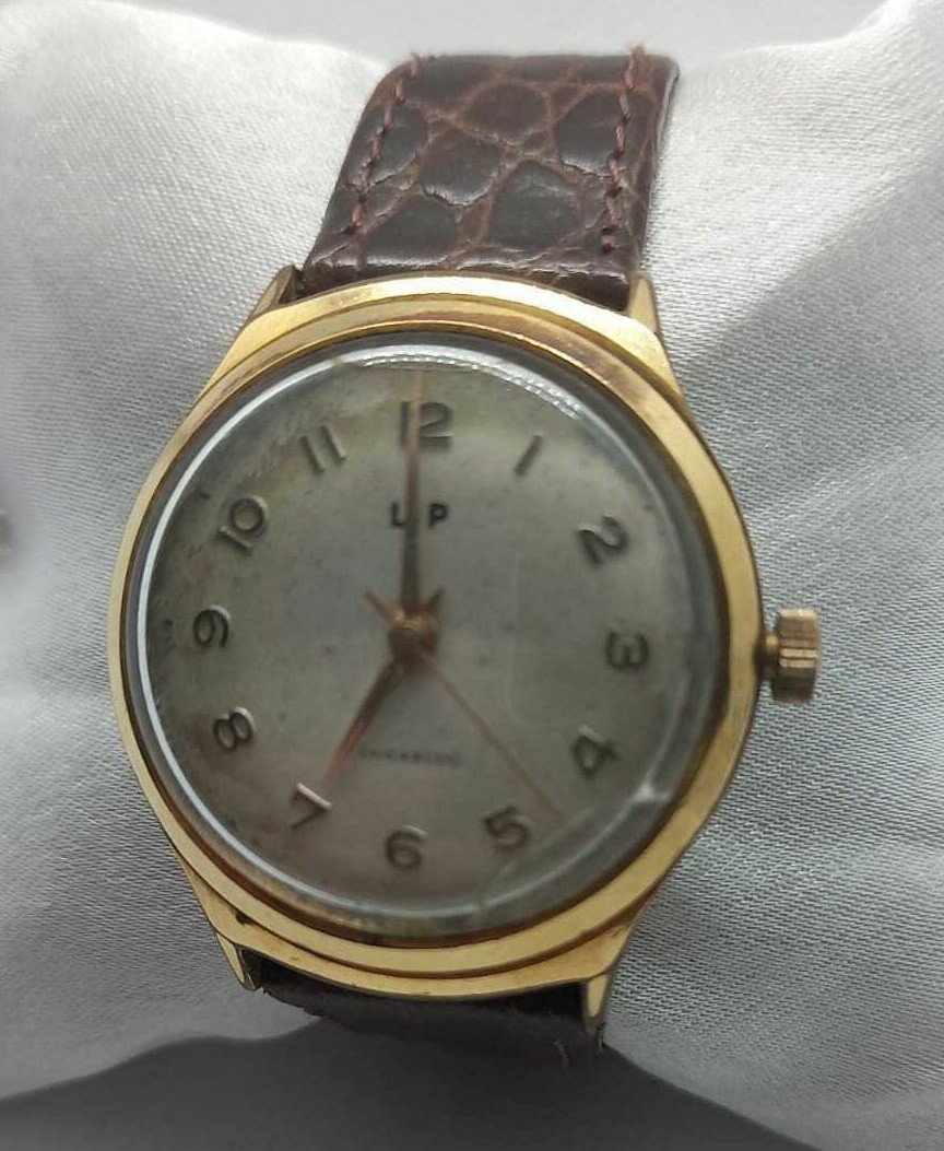 Lip watch - Lip ref 253 1615 - Vintage Watch Gold Plated - Made in