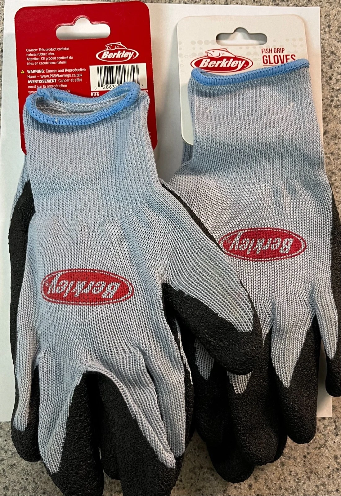 2 Pair Berkley~Coated Fishing Gloves~Grip Gloves~FREE Shipping
Opens in a new window or tab