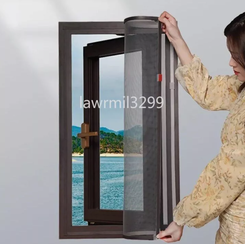Magnetic Window Insect Screen Mesh Net Fly Mosquito Bug Netting Moth ...