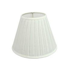 Aspen Creative 59101A Empire Uno Lamp Shade in Powder White, 5" Top x 10" Bottom