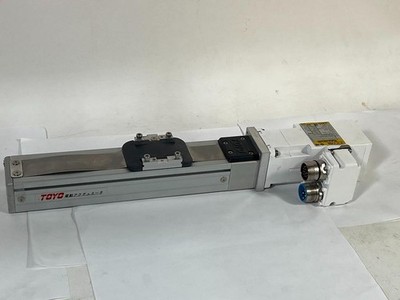 Toyo ECH5-L-100-BC-P10-C4 Cleanroom Actuator w/ Baldor BSM50N-133AF Servo Motor