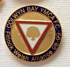 Welsh Club Colwyn Bay YMCA Football Club Badge