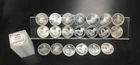 ROLL (20) 1984 ENGELHARD TY-1 & TY-2 PROSPECTOR 1oz 1/2 "E" Rev & 1/2 Eagle Rev