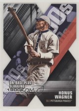 2020 Topps Decade of Dominance Die-Cuts Black /299 Honus Wagner #DOD-17 HOF k4s
