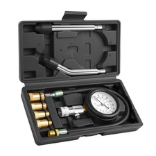 Engine Compression Tester Kit 8pcs 0-300 Psi Cylinder Pressure Test Tool For Ga Engine Compression Tester Kit 8pcs 0-300 Psi Cylinder Pressure Test Tool For Ga