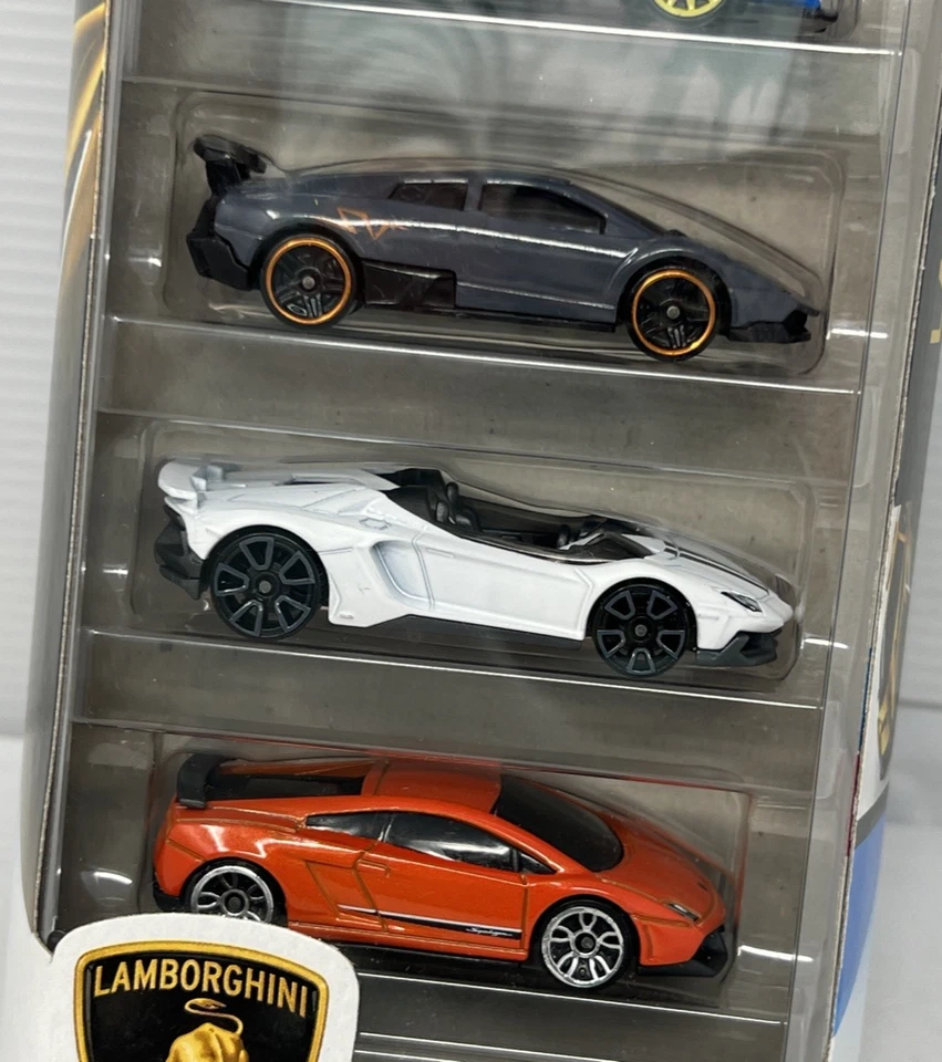 Hot Wheels Lamborghini 5 Pack - SEALED - Image 4 of 4