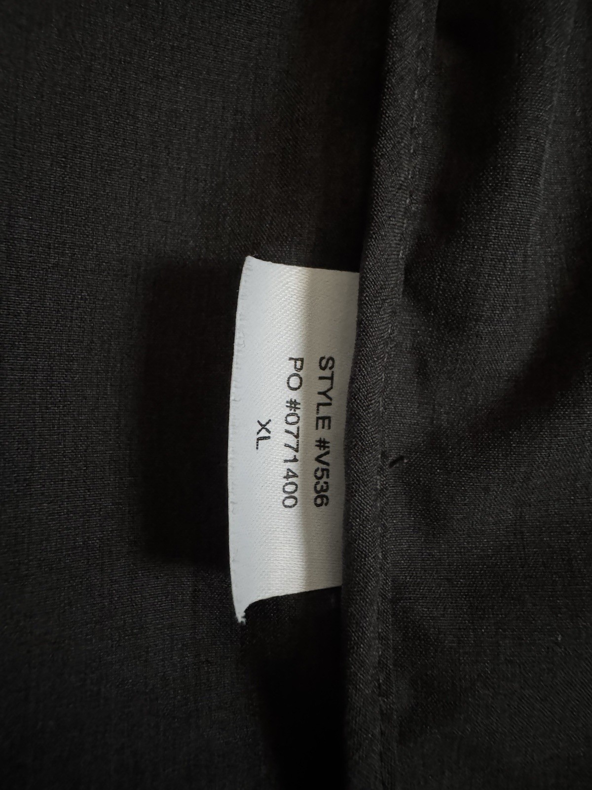 Vuori Men's Black Lightweight Zip Basic Jacket XL… - image 4