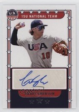 2024 Stars and Stripes 15U National Team Signatures Grady Emerson Auto 0j81