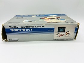 R.O.B. Robot Block Set  Nintendo Famicom NES Japan Stack-Up Game Tested