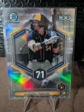 2026 Bowman Chrome Andrew Fischer #btp-71 Scouts Top 100