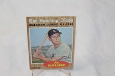 1962 Topps Baseball #470 Card Al Kaline All Star Detroit Tigers