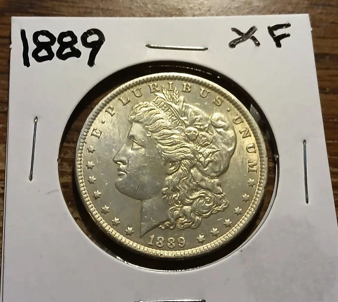 Philadelphia Silver 1889 Year Morgan US Dollars (1878-1921) for