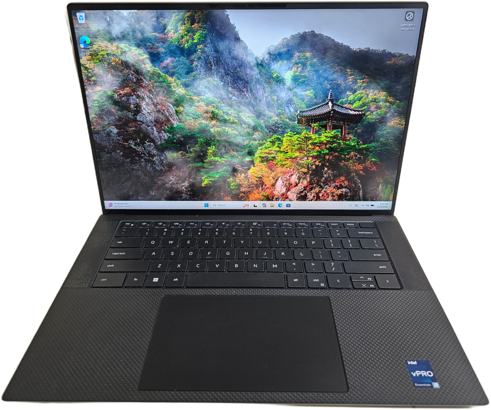 Dell Precision 5570, 15.6-Inch Laptop, with Intel Core i7 12th Gen., No OS