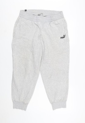 Puma Jogginghose Damen grau L Baumwollmischung