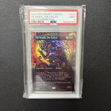 Ob Nixilis, the Fallen - Secret Lair Countdown Kit 2025 Encyclopedia Foil PSA 9