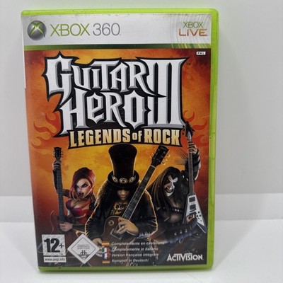 Guitar Hero III: Legends of Rock (Microsoft Xbox 360)