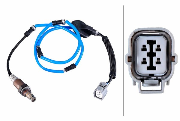 Hella Lambdasonde Sensor Abgassteuerung 6PA 358 221-951 FüR Honda Accord 7 Cl Cn-image