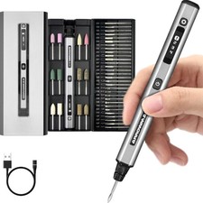 Mini Electric Engraving Pen Kit 42 Bits for Glass Metal Wood Plastic