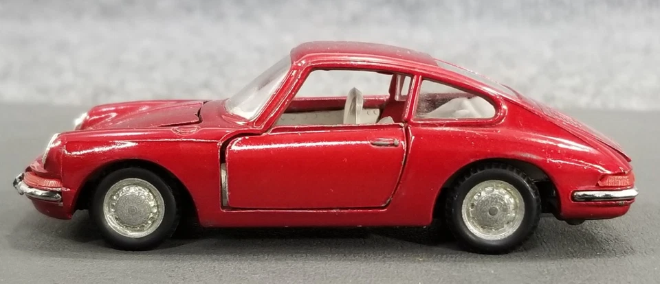 复古 POLITOYS 出口号 527 PORSCHE 912 1/43 压铸肉红色意大利制造 很好 — 第 3/4 张图片