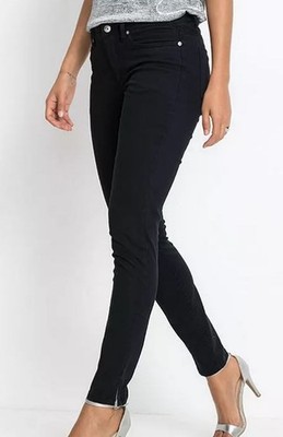 Freemans  Stretch Cotton Trousers in Black UK 14 (FS94-2)