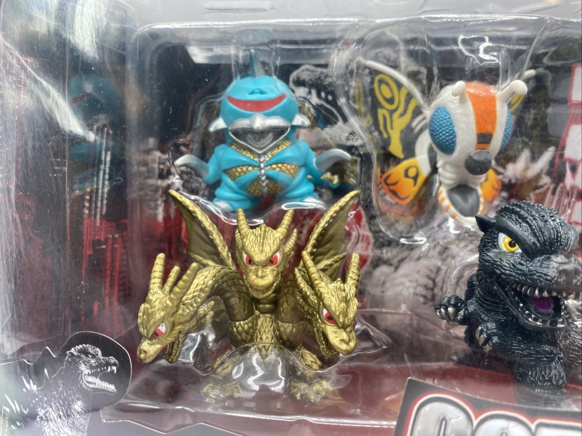 Bandai Godzilla 65th Anniversary CHIBI Figures - Pack of 6