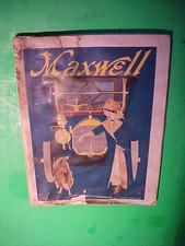 1912 Maxwell Motor Car Catalog