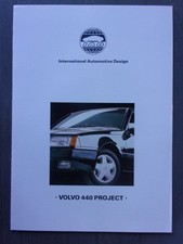 IAD VOLVO 440 orig 1990 UK Publicity Brochure - International Automotive Design