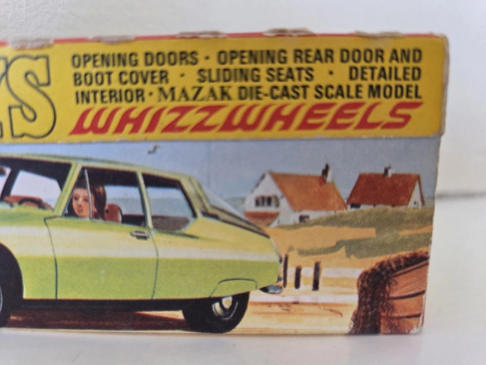 Citroën SM Corgi Toys Whizzwheels 284 verde en caja original. Foto 4 de 4