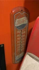 Vtg Original Pepsi-Cola metal Tin advertising thermometer sign Soda Collector!
