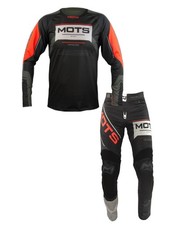 Mots Step 8 2026 Adult Trials Gear Pant & Jersey Set Black Red