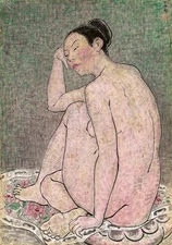 Nude : Pan Yuliang : Archival Art Print