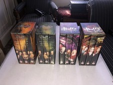Vintage Buffy the Vampire Slayer VHS Video Cassette Box Set Bundle Seasons 5-6