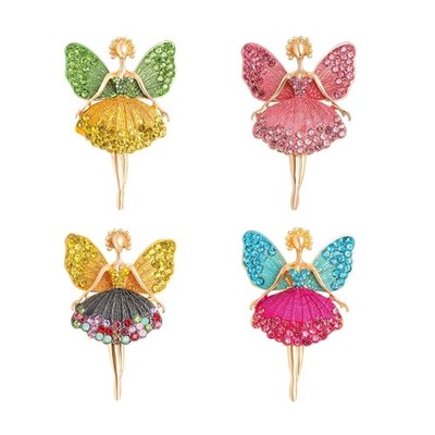 Multifunctional Ballet Girl Accessory Can Be Worn As Brooch Or Bag Decoration