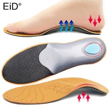 High quality Leather orthotic insole Flat Feet Arch Support orthopedic shoes