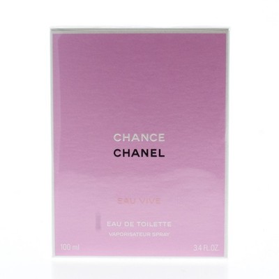 Chanel Chance Eau Vive Eau De Toilette for Women 100ml/3.4oz