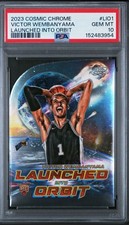 2023-24 Topps Cosmic Chrome - Launched Into Orbit Victor Wembanyama (RC) PSA 10