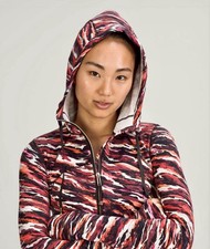 Lululemon Tiger Tide Smoky Red Multi Lunar New Year Hooded Define Jacket Nulu