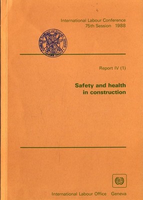 Safety and health in construction - Employment promotion and social security ; P