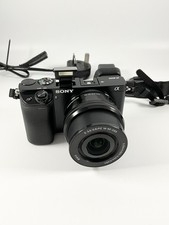 Sony Alpha A6000 24.3MP Digital Camera - Black - 1753 Shots! - Lens Included