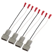 X AUTOHAUX 4pcs 72-5512 Car Speaker Connector Harness Adapter for Ford F-150 ...